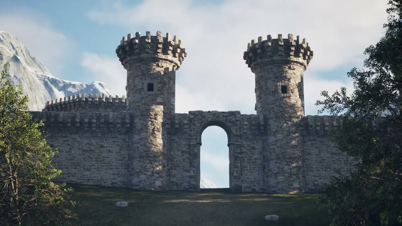 A2SF2-Beroep-Aaron: Unreal Engine Cinematic Intro Environment