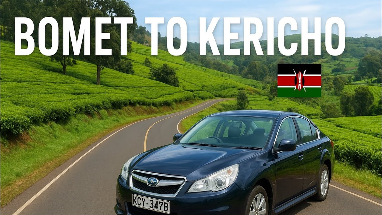 🚗 Bomet to Kericho Road Trip | Exploring Kenya&rsquo;s Tea Highlands in a Subaru Legacy 🌿🇰🇪