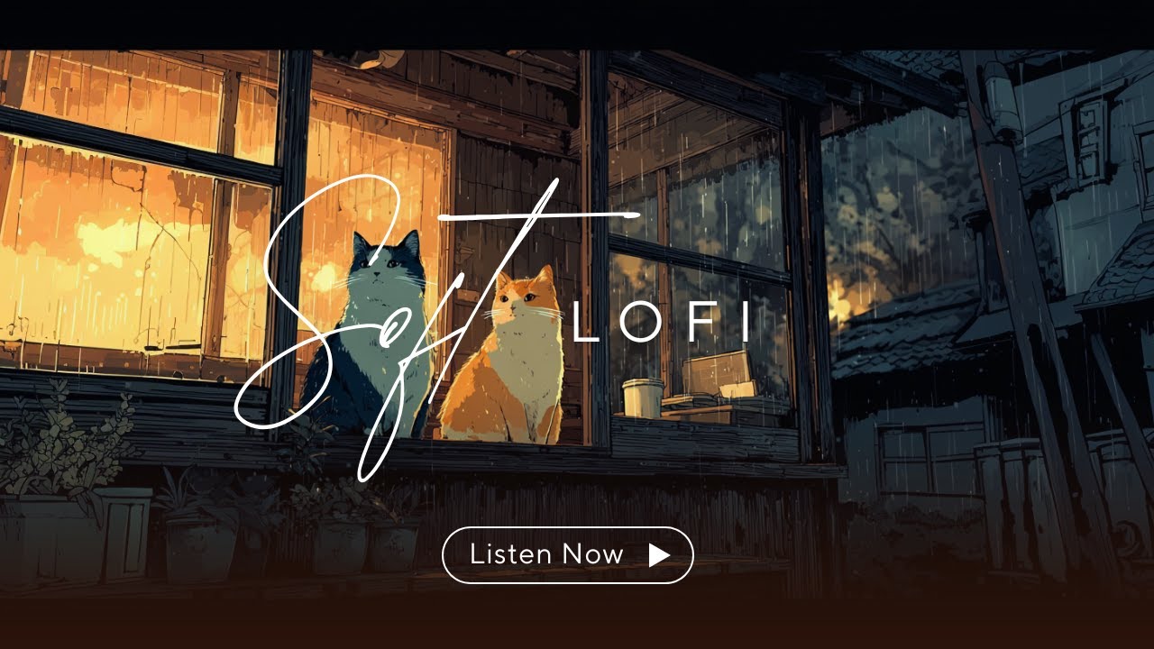 Lofi  | Coffee Night ☕🌙 | Cozy Lofi for Study, Chill & Sleep (1 Hour)