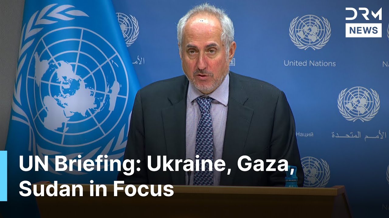 UN Briefing: Russia&rsquo;s Strikes in Ukraine Condemned, Gaza Facing Famine | DRM News | AM1N