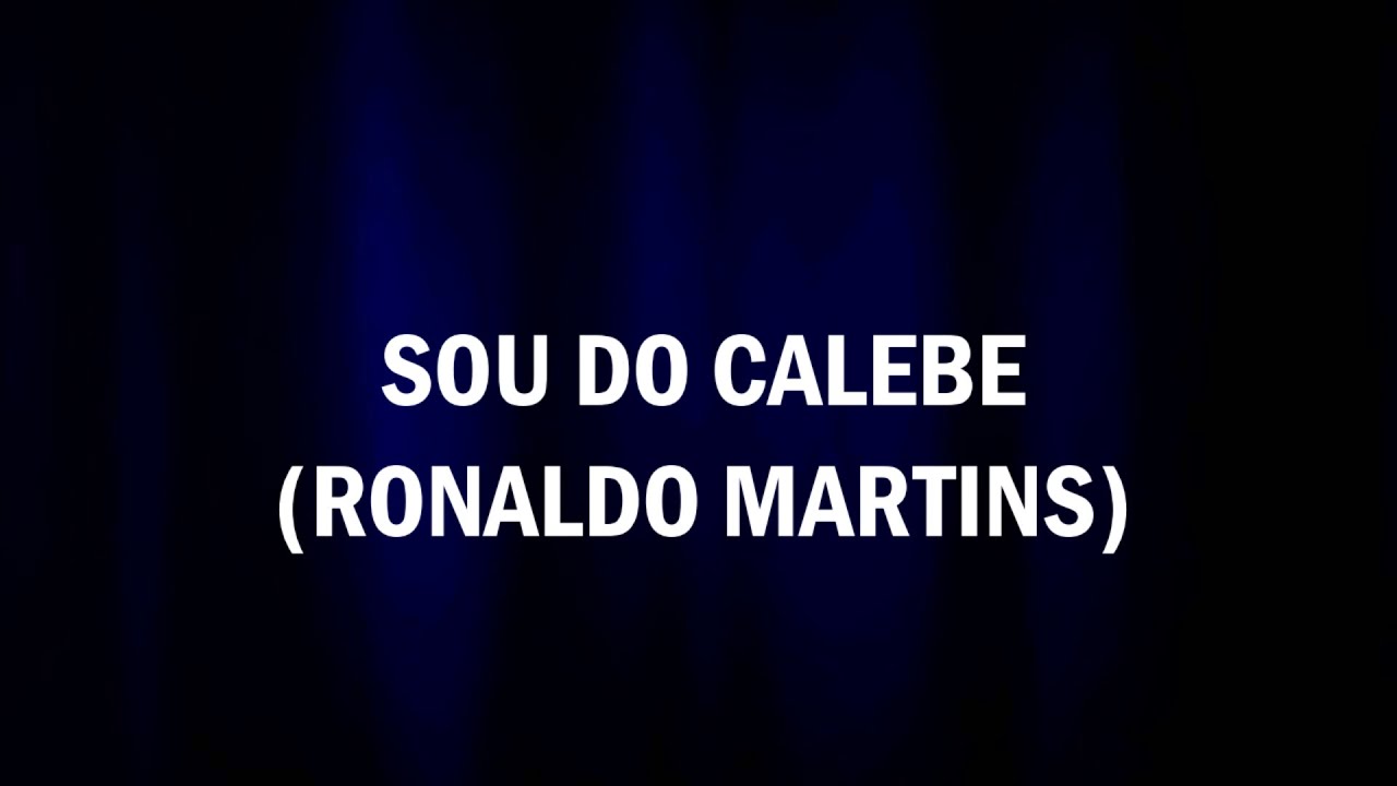 Ronaldo Martins - Sou do Calebe (Grupo Calebe) Forró IURD  - COM LETRA @grupocalebeuniversal