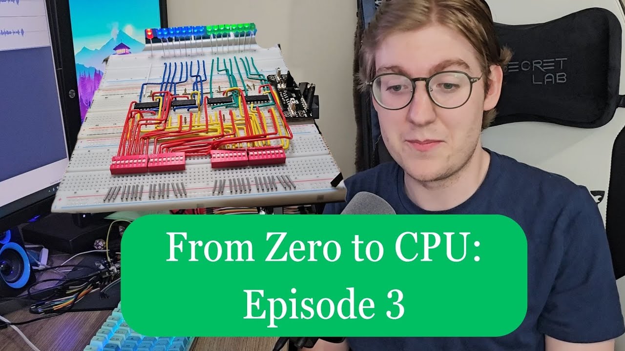 How to Make a Computer: From Zero to CPU | Ep.3