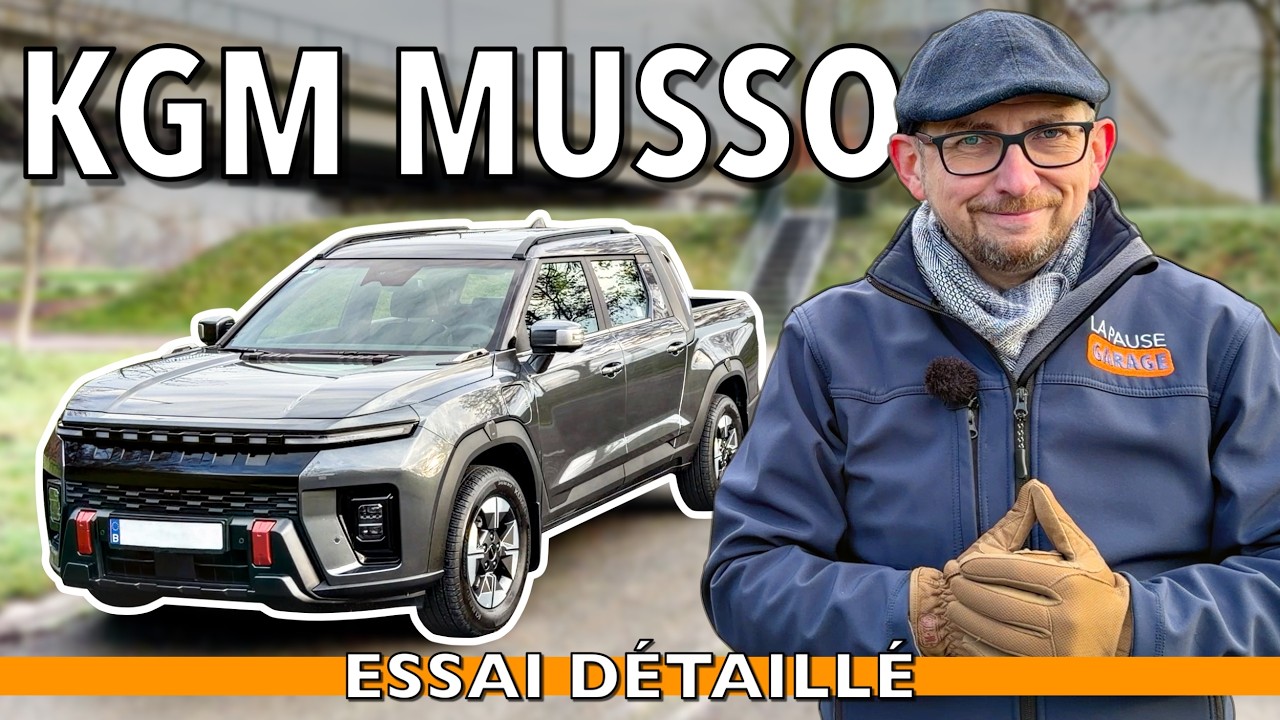 KGM Musso EV : le pick-up électrique qui voit grand