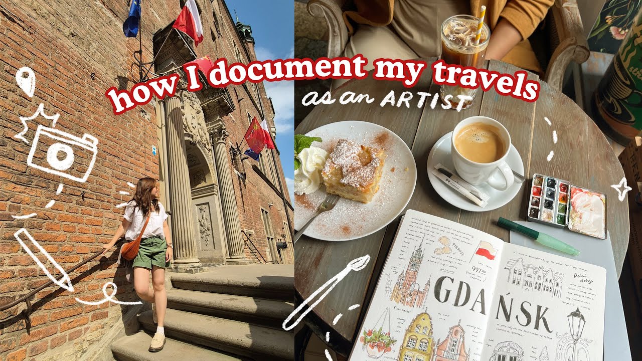 How I Document My Travels as an Artist 🎨📷 my tools & tips!