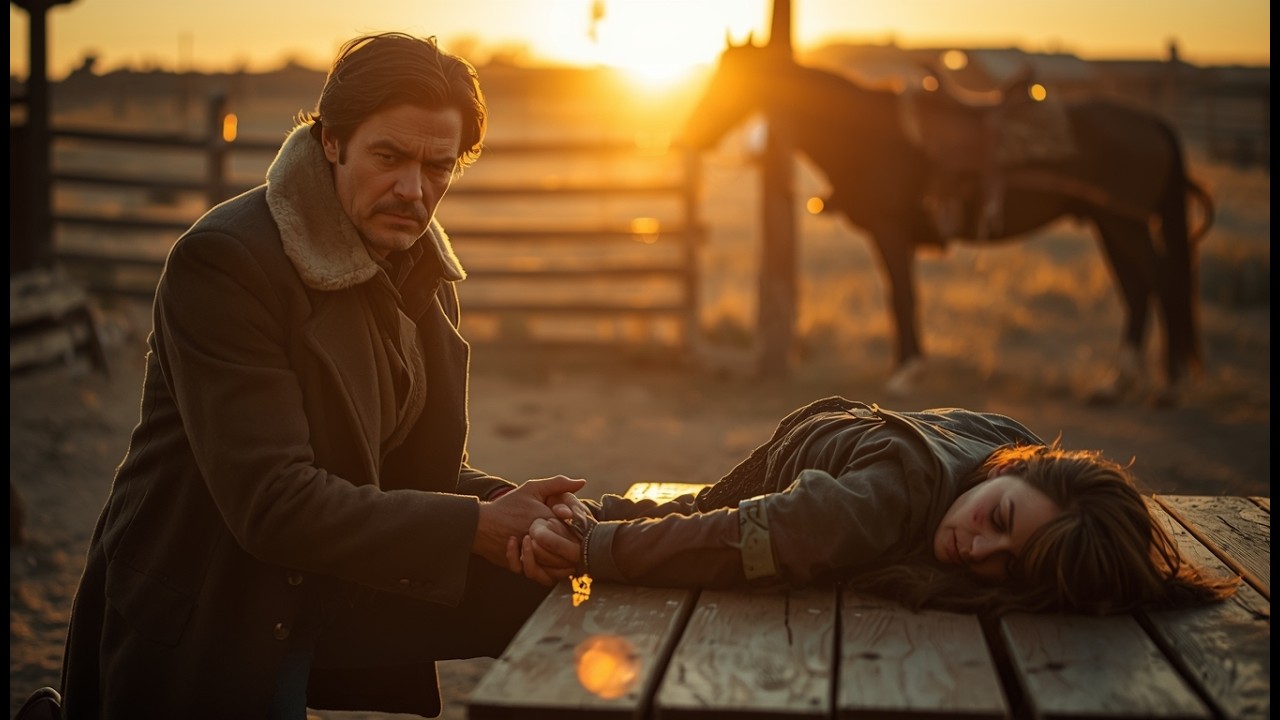 It Hurts Too Much,” She Whispered — The Cowboy Touched Her Face, “That’s How You Know You’re Still..