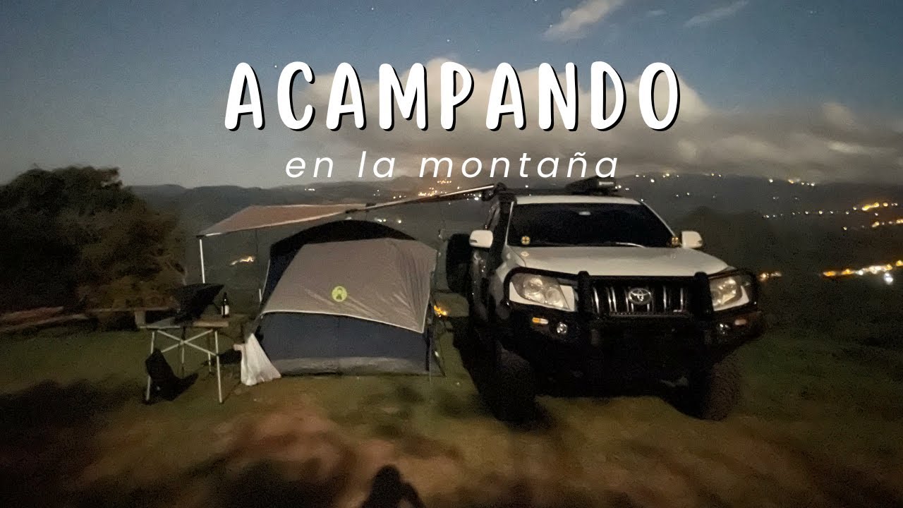 Acampando en Paraiso Escondido Panamá