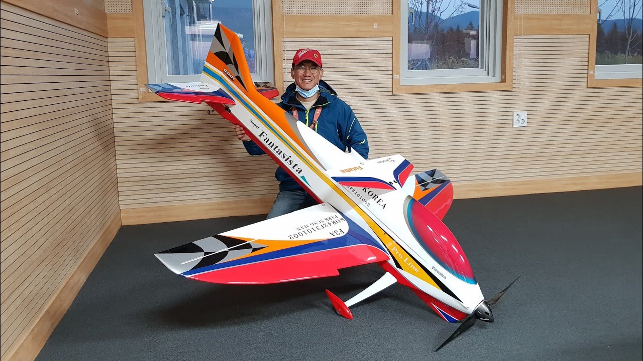 Super Fantasista F3A pattern kit making & flying