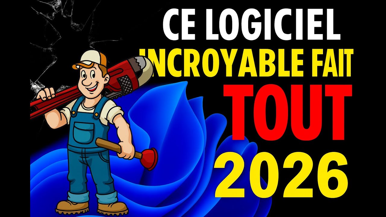 Le logiciel GRATUIT ULTIME pour OPTIMISER, R&Eacute;PARER et ACC&Eacute;L&Eacute;RER Windows 11 en 3 clics (2026)