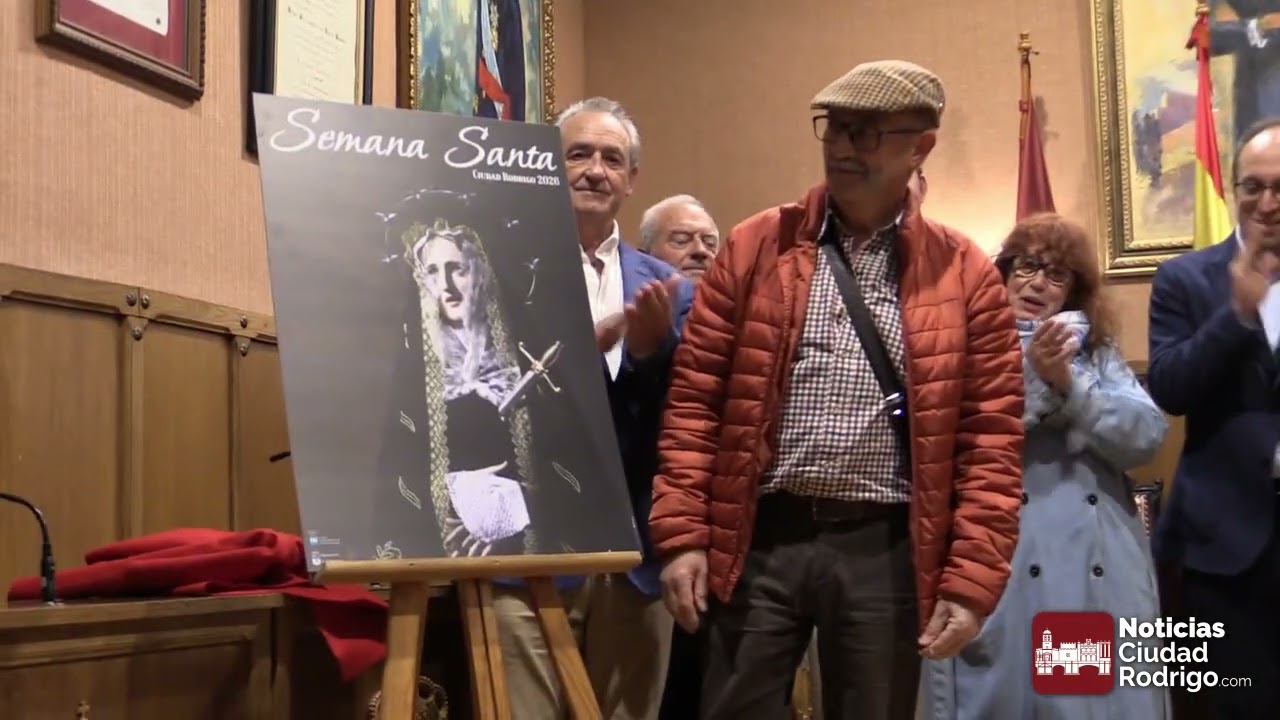 Presentación cartel de Semana Santa 2026 en Ciudad Rodrigo