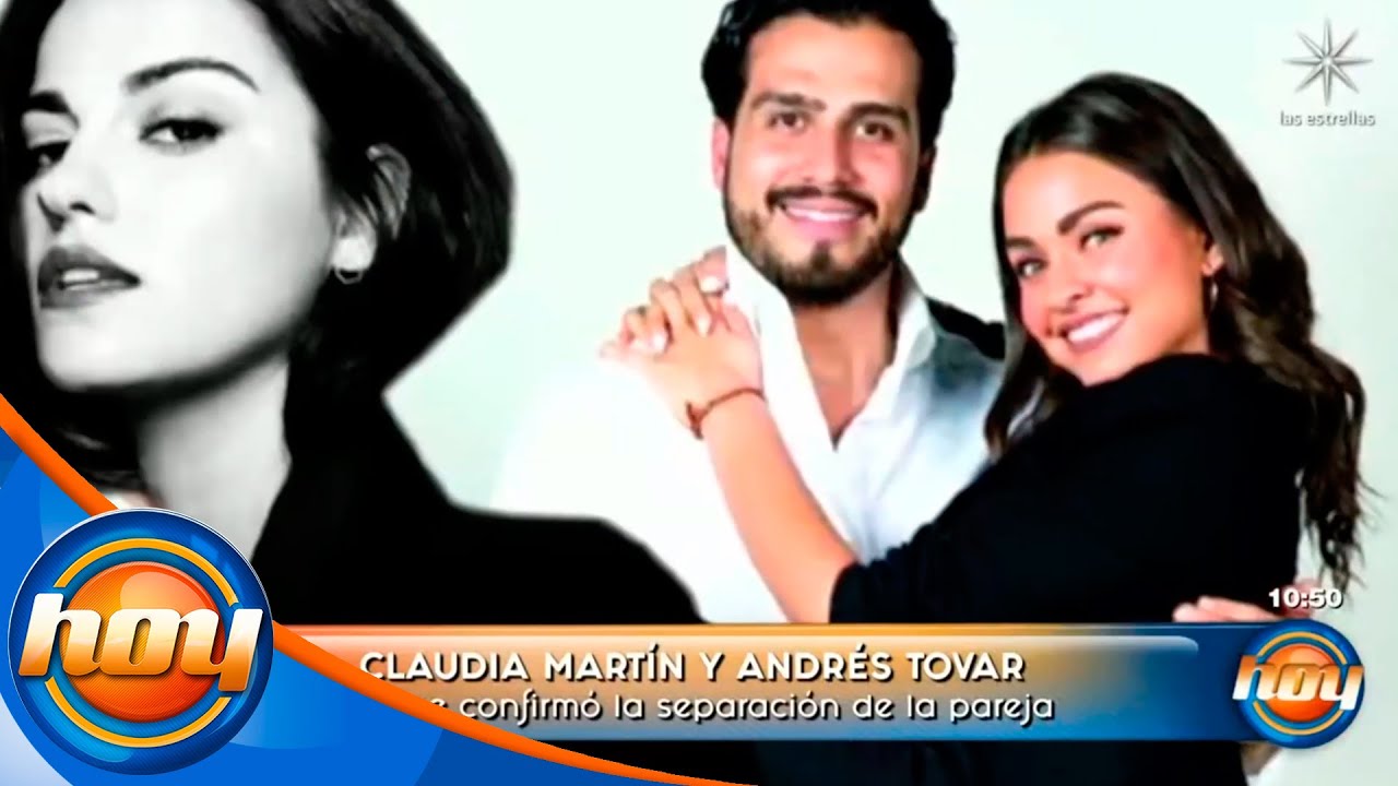 ¿Claudia Martín y Andrés Tovar se separan por culpa de Maite Perroni? | Programa Hoy