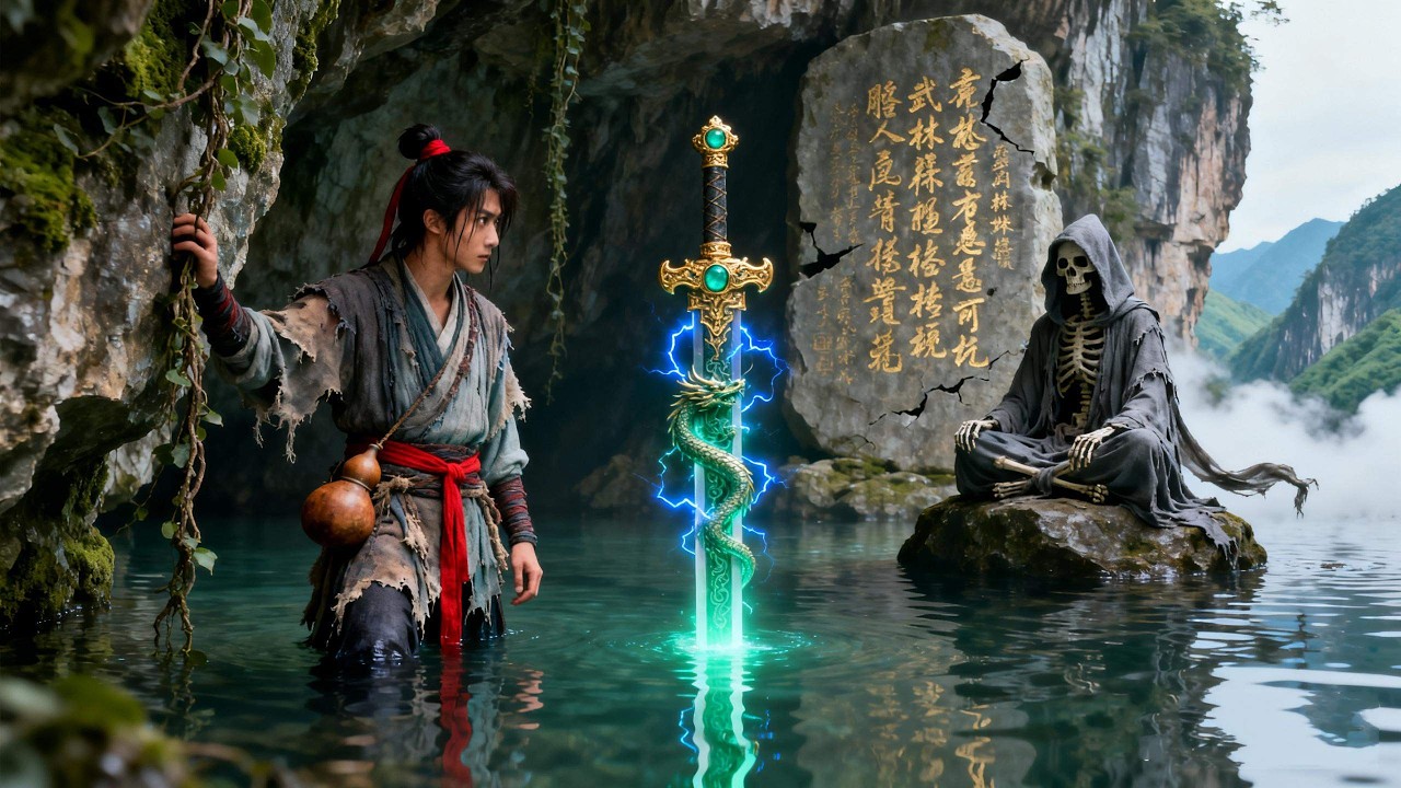 🔥廢柴小夥被困神祕山谷，意外喚醒沉睡千年的劍靈，從此一劍橫掃天下！#武俠 #中國電視劇 #chinesedrama#movie #film  #仙侠#2026