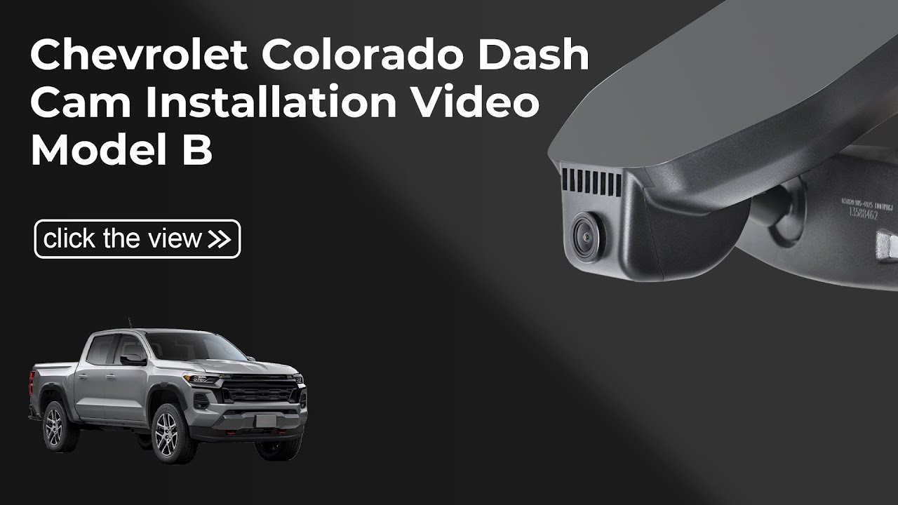 Chevy Colorado 2023-2026 (WD/LT/Z71/ZR2/Work Truck/Trail Boss) Installation | Model B 018L