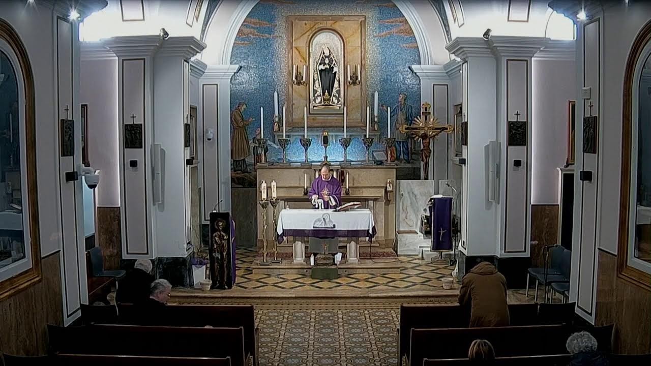 Santa messa dal santuario della Corva