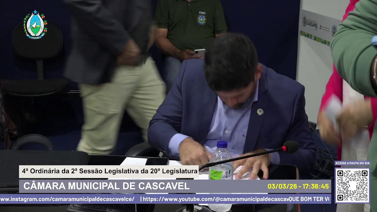4ª Ordinária da 2ª Sessão Legislativa da 20ª Legislatura