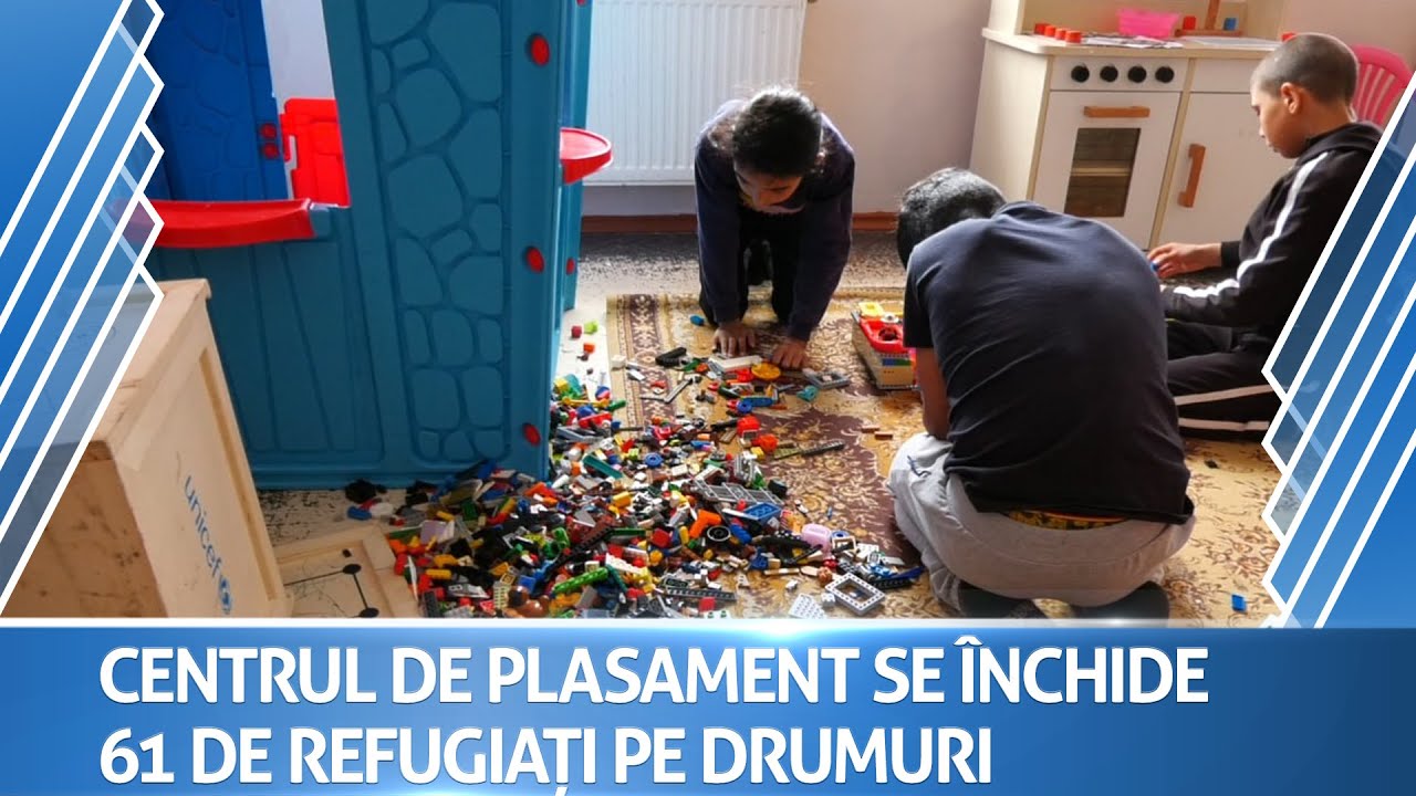 Centrul de Plasament Popeasca se inchide. 61 de ucraineni pe drumuri