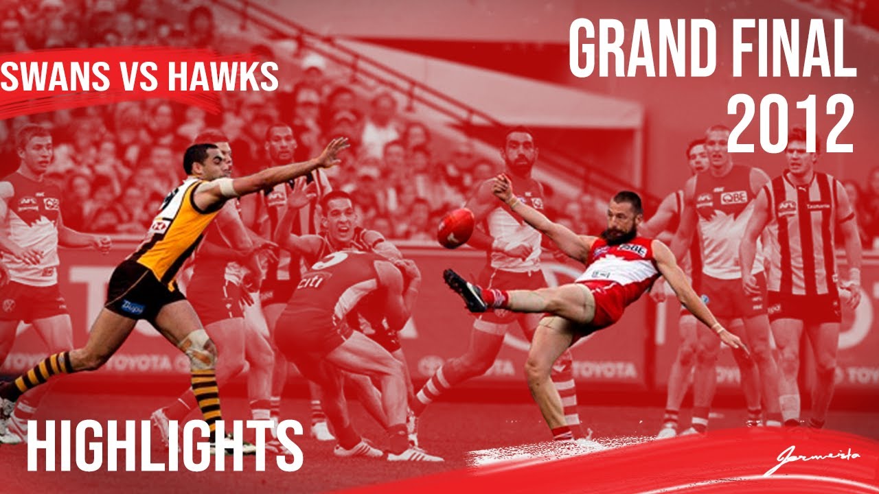 Swans v Hawks GF Premiership 2012 | HQ Highlights