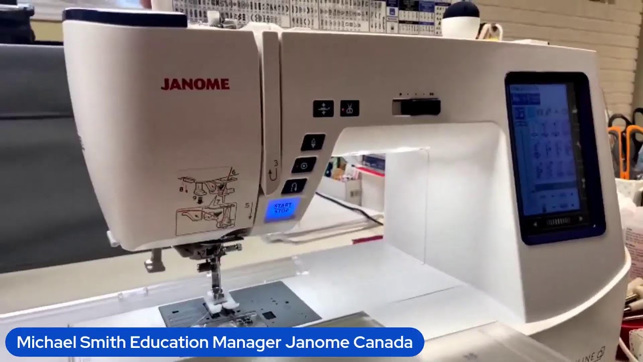 Janome Ultra Glide Needle Plate and Ultra Glide Foot