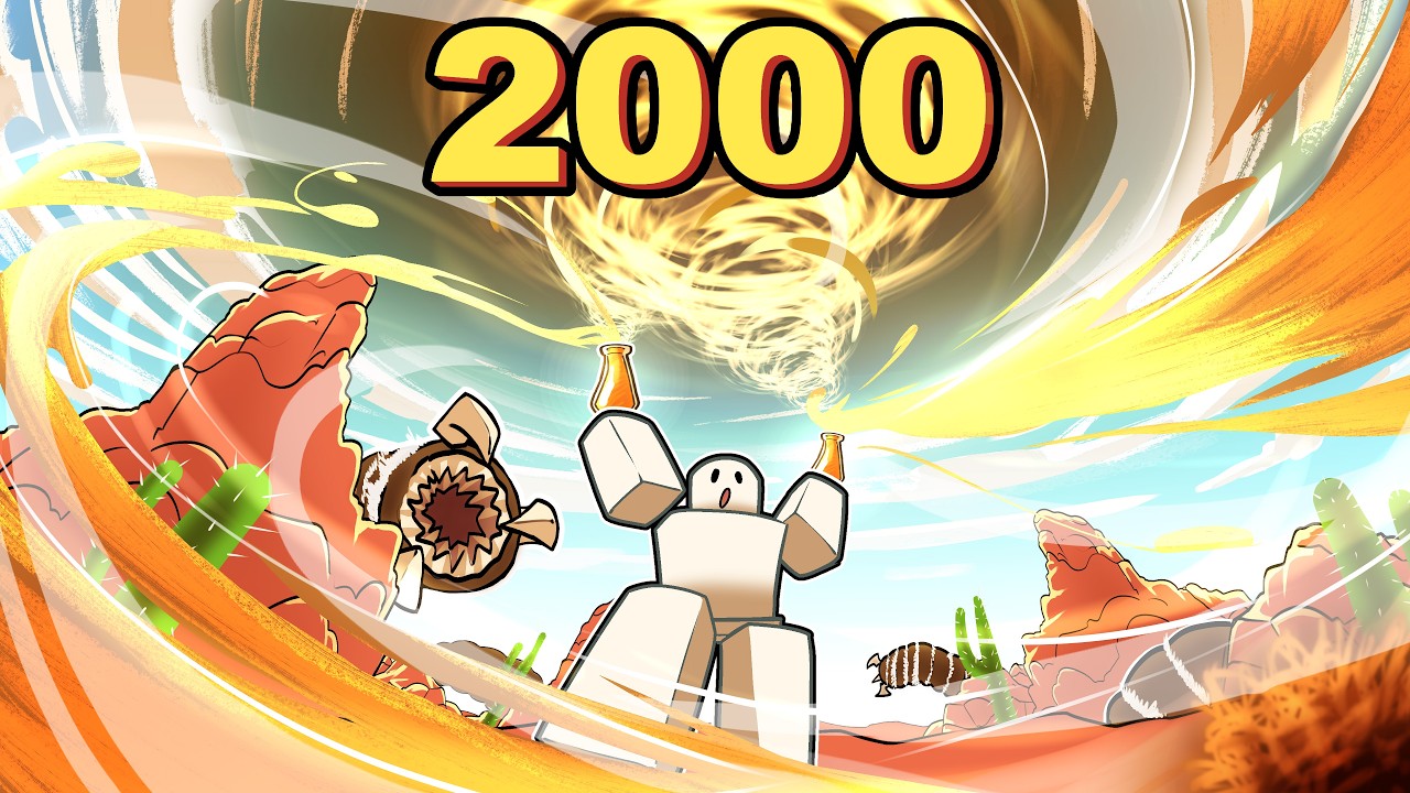 I USED 2000 DUNE POTIONS IN SOL'S RNG