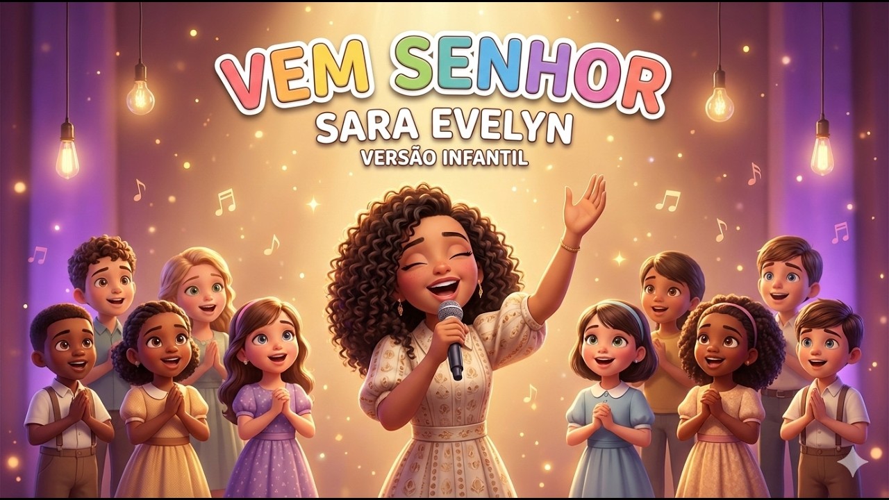 VEM SENHOR de Sara Evelyn | Versão Infantil | Versão Kids