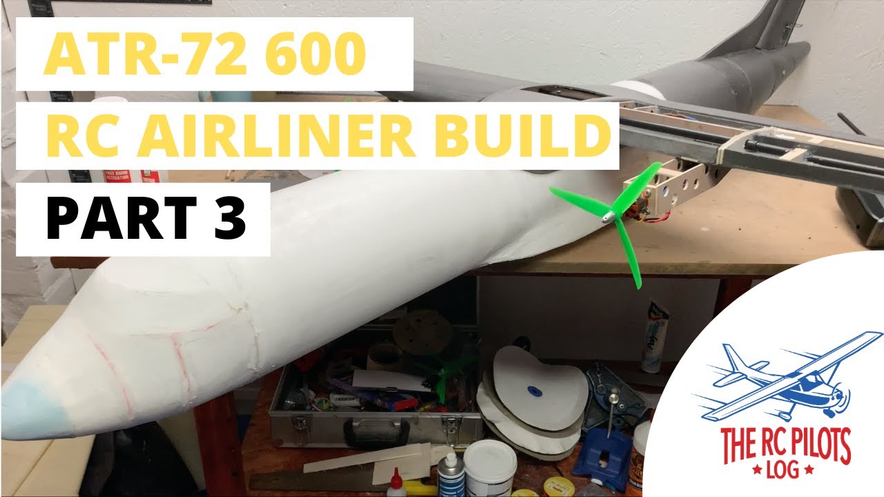 ATR-72 600 RC Airliner build -  Part 3
