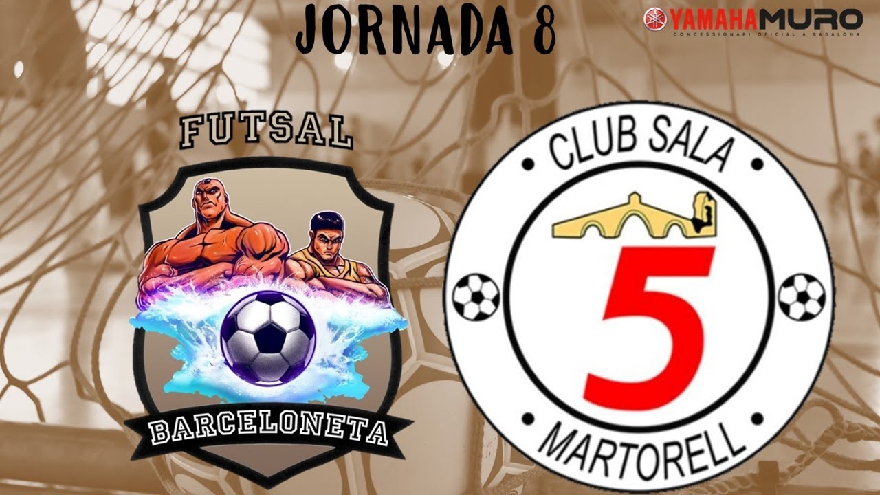 Barceloneta Futsal - 5 Martorell (Jornada 8)