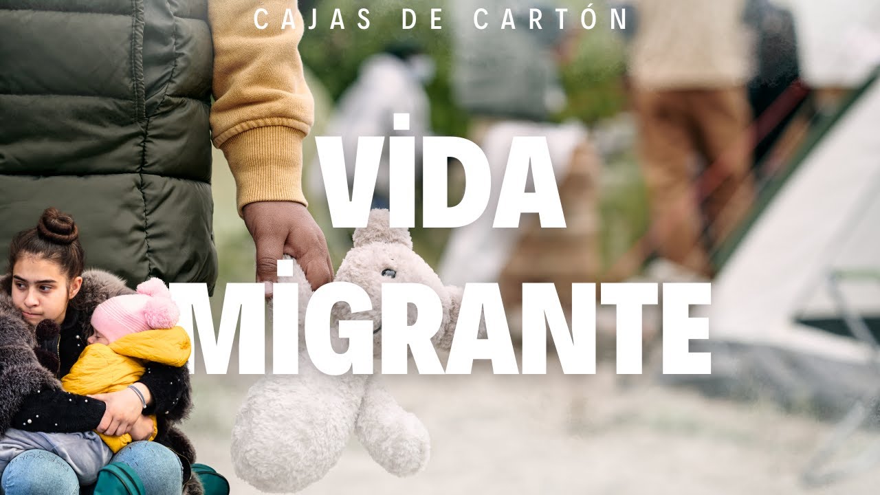 Cajas de cartón: vida migrante | Podcast educativo con apoyo visual 🎧📚🌎