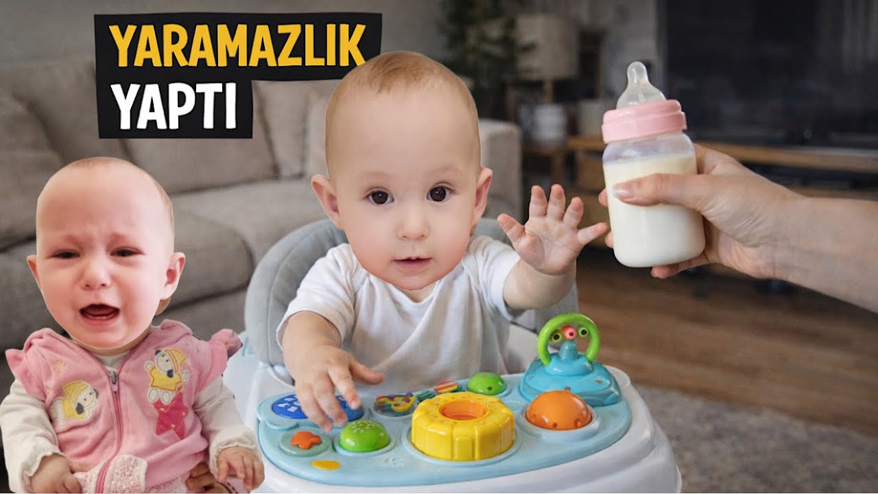ASEL MİRANIN BİR GÜN YAPTIĞI YARAMAZLIKLAR !! BAHAR BANU ALYA !!