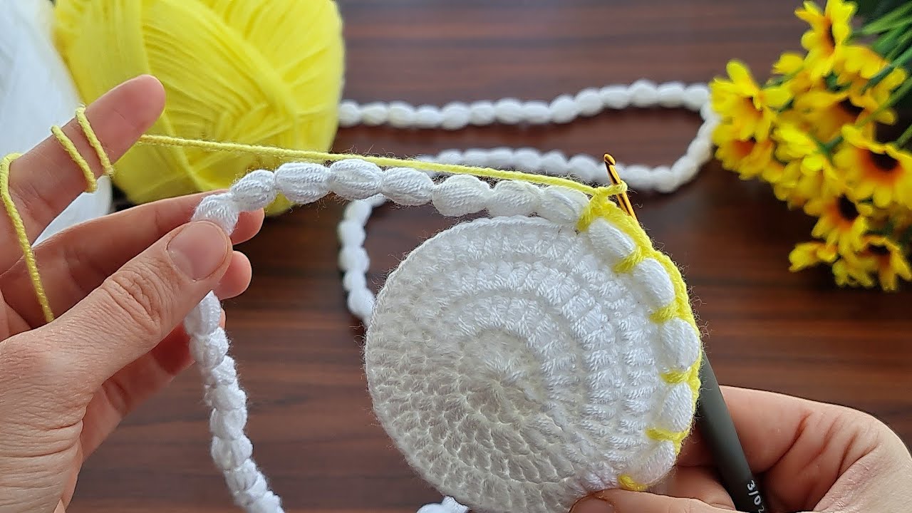 Wow!!! How to make eye catching crochet / Super easy Very useful crochet decorative basket making.🥰