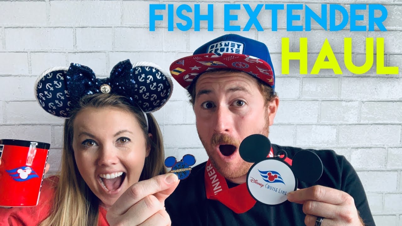 Fish Extender/Souvenir Haul from our Disney Cruise