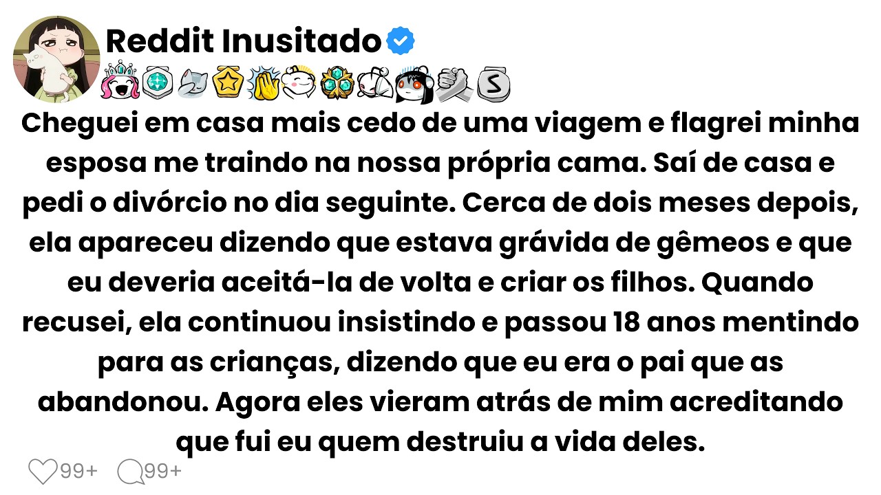 Cheguei em casa mais cedo de uma viagem e flagrei minha esposa me traindo na nossa própria cama...