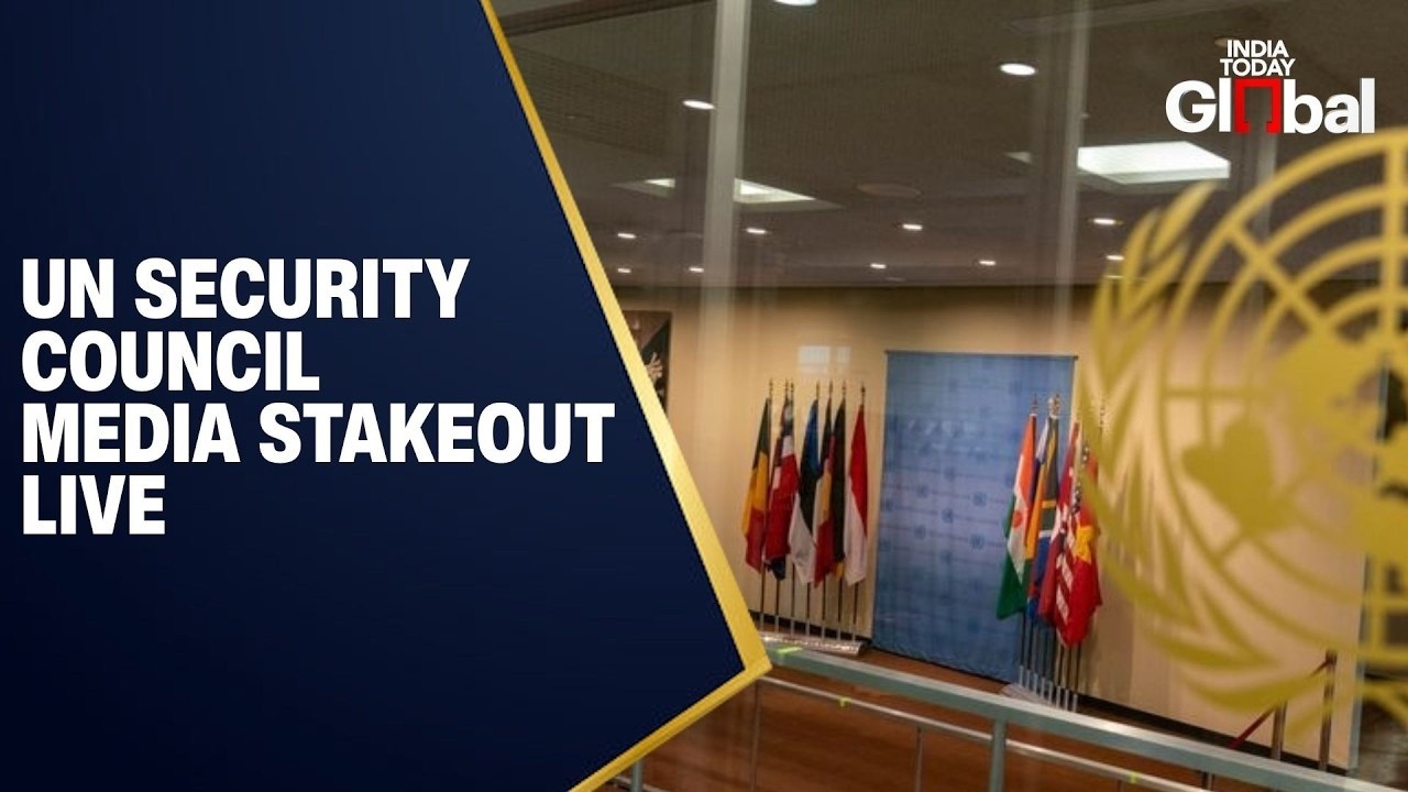 LIVE: UN Security Council Media Stakeout | Diplomatic Briefing at UN Headquarters