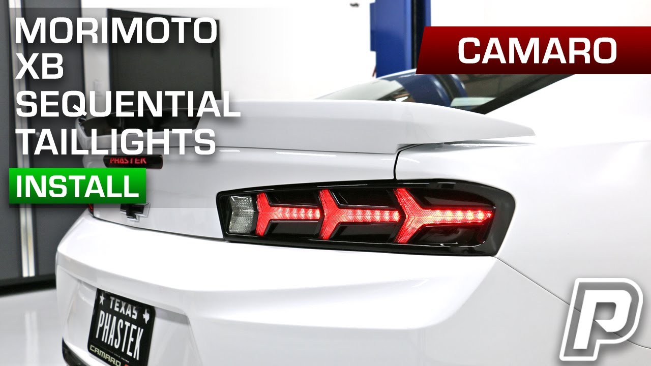 2016-2018 Camaro - Morimoto XB Taillight Installation - Phastek Performance