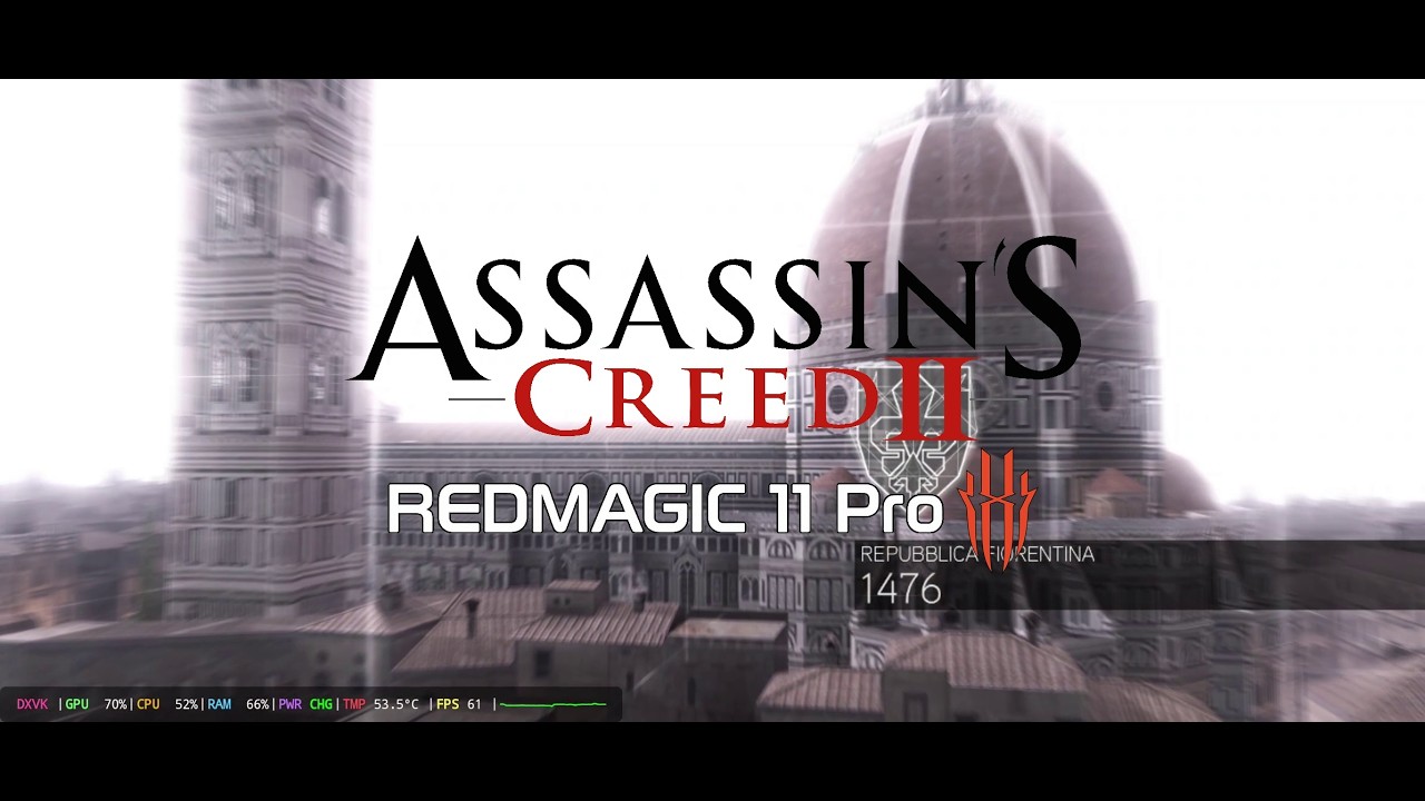 Assassin's Creed 2 on the RedMagic 11 Pro (Snapdragon 8 Elite Gen 5)
