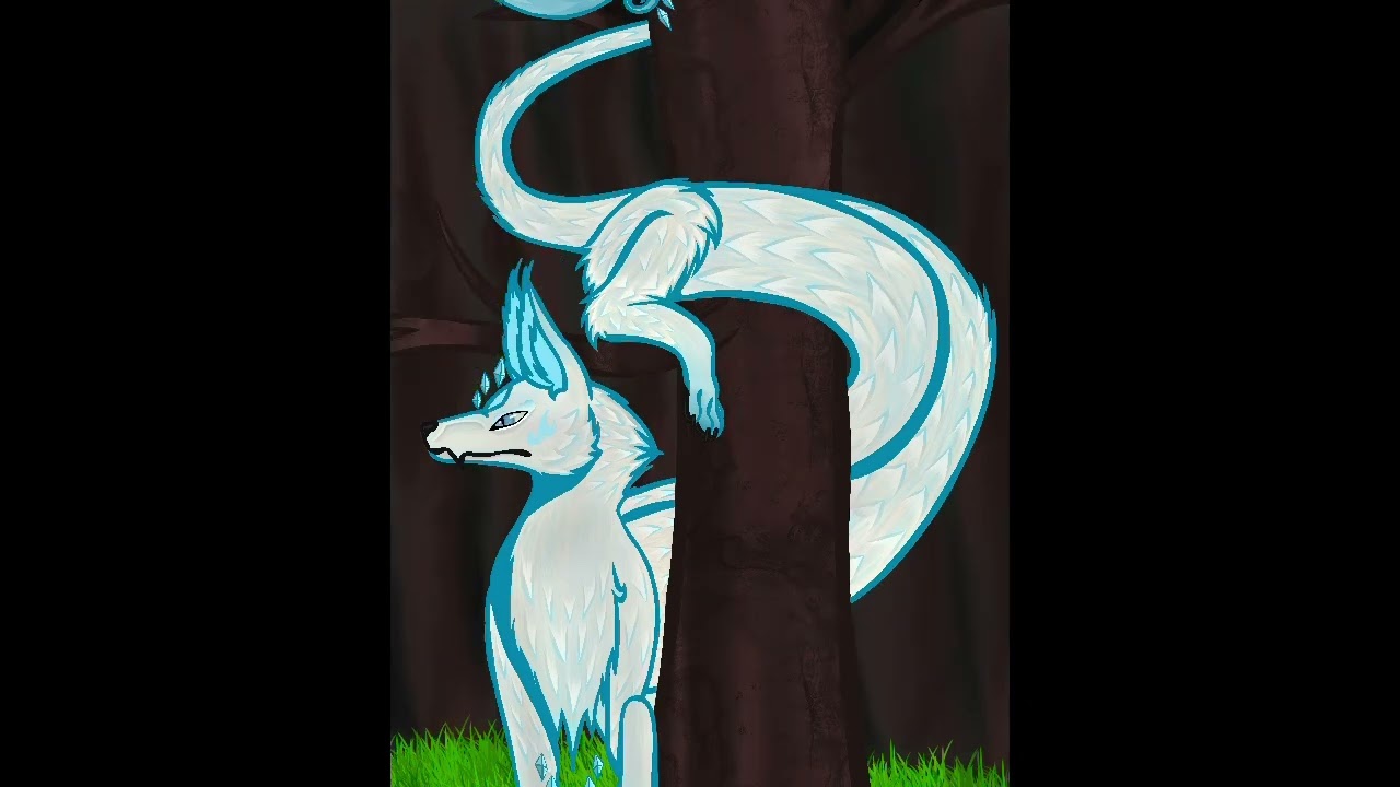 Mystic Ice Fox | Speedpaint
