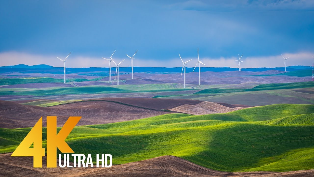 4K Nature Documentary Film "Beautiful Washington" - Episode 6 (Without Narration) - 2 HRS