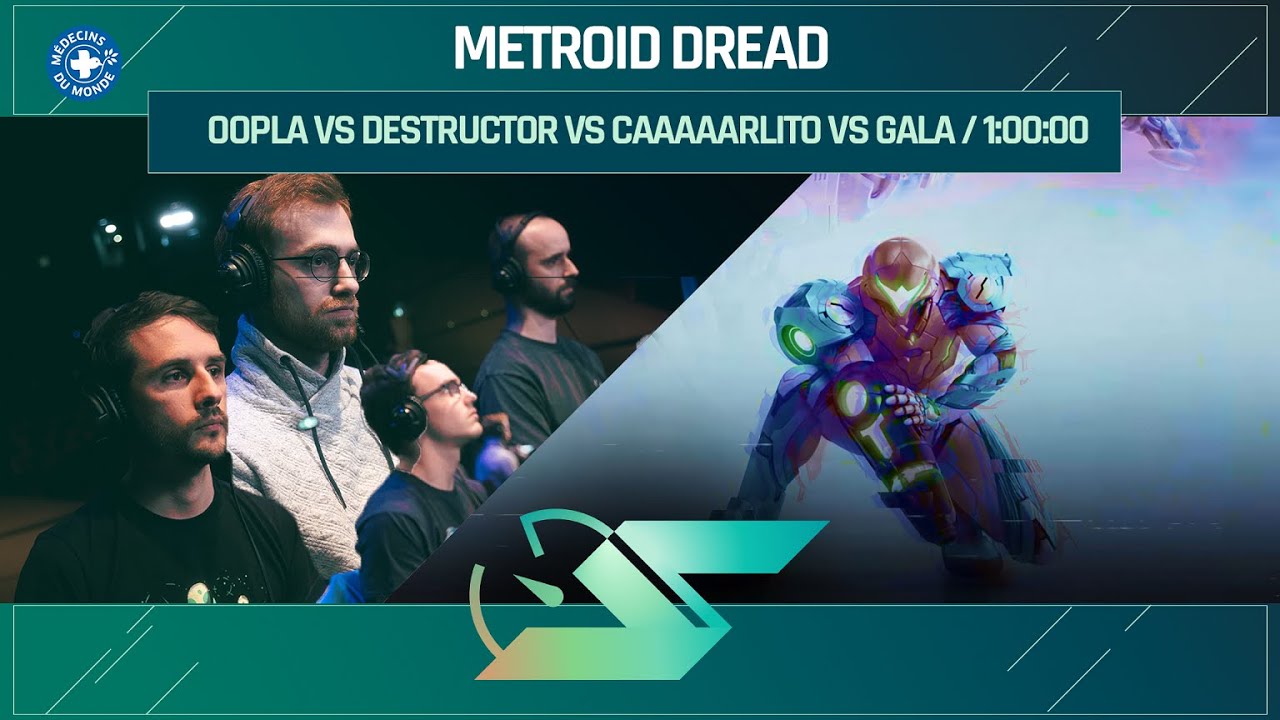 METROID DREAD en ANY% NMG par OOPLA, DESTRUCTOR, CAAAAARLITO, GALA en 1:17:15 | SPEEDONS 2022