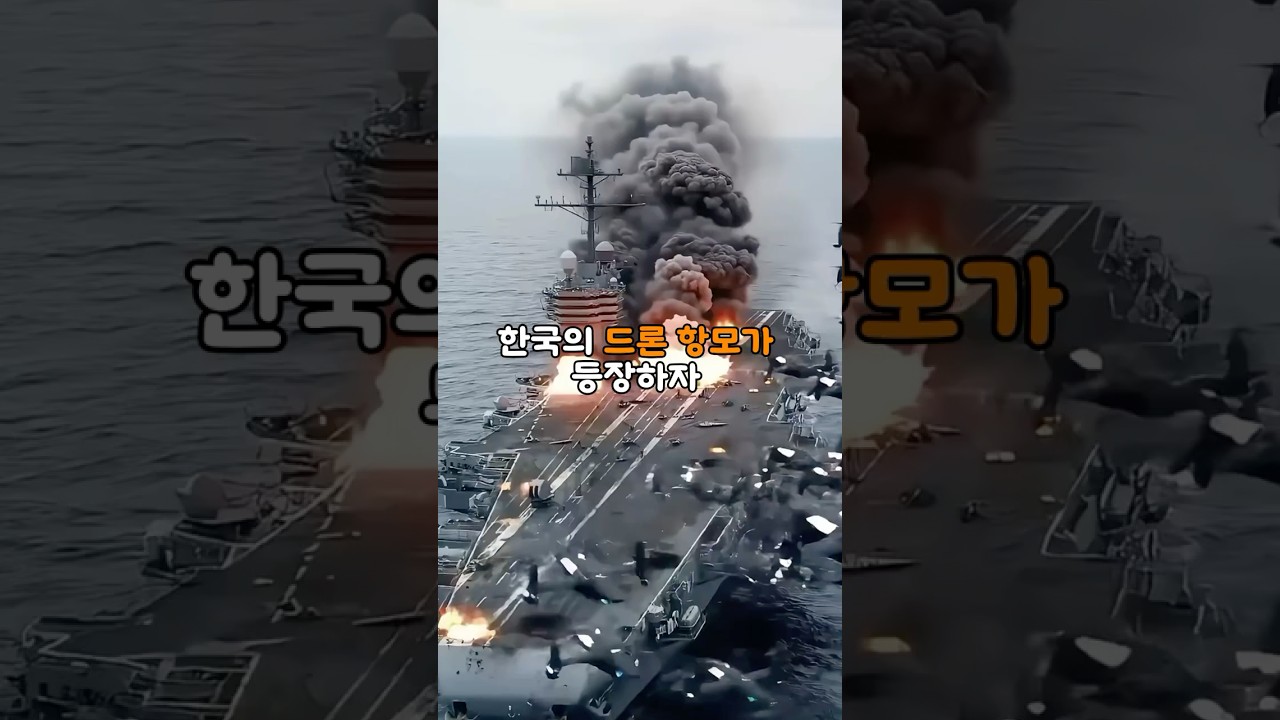한국의 드론 항모가 등장하자 일본과 중국이 즉각 반응한 충격적인 이유