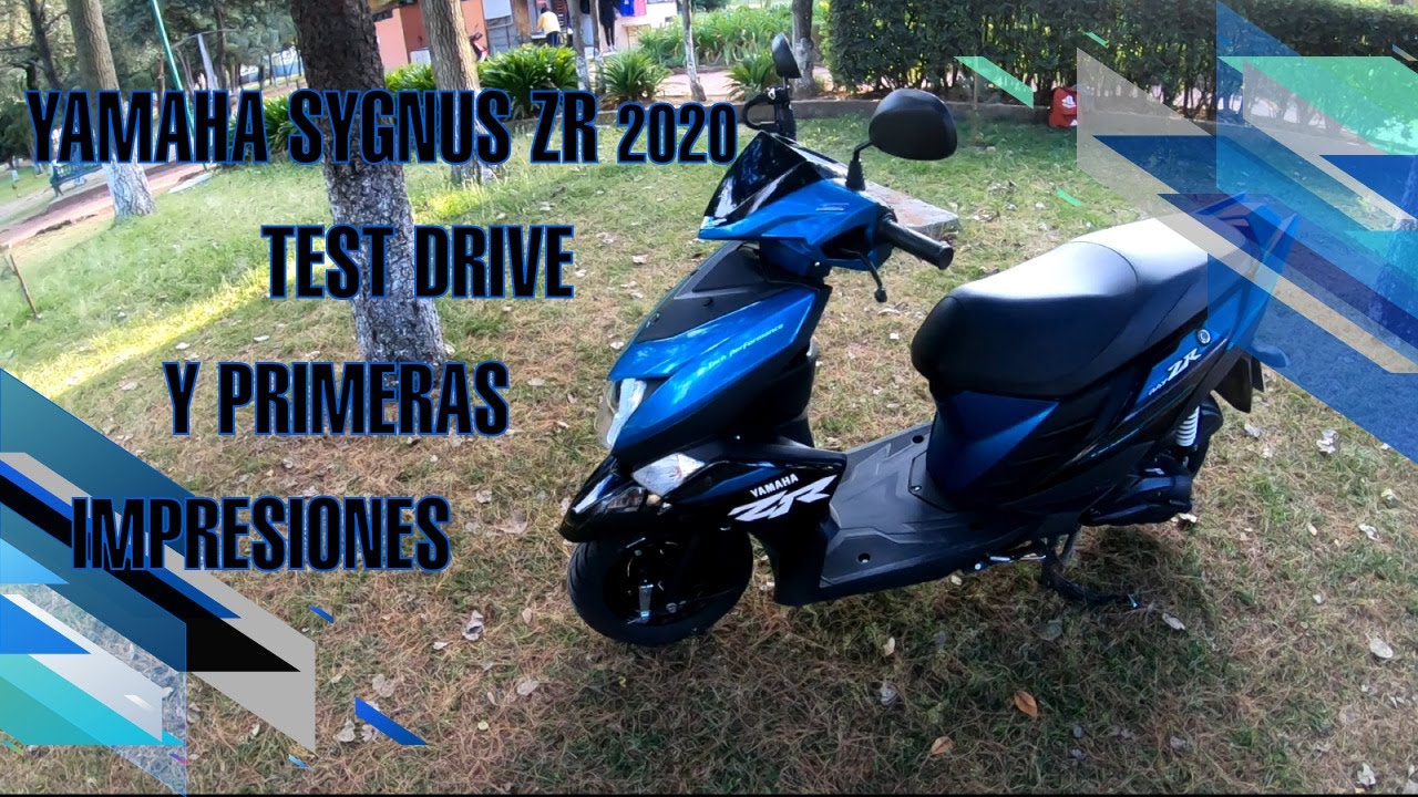 YAMAHA SYGNUS ZR 2020 | TEST DRIVE | PRIMERAS IMPRESIONES (Español)