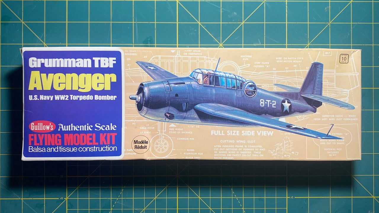 Guillow’s TBF Avenger: Complete Unboxing & Kit Overview (Kit 509)