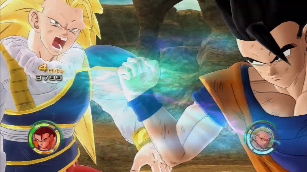 Dragonball Raging Blast 2 - Ultimate Gohan vs Kid Buu, Super Buu, SS3 Gotenks, SS3 Broly & SS3 Goku