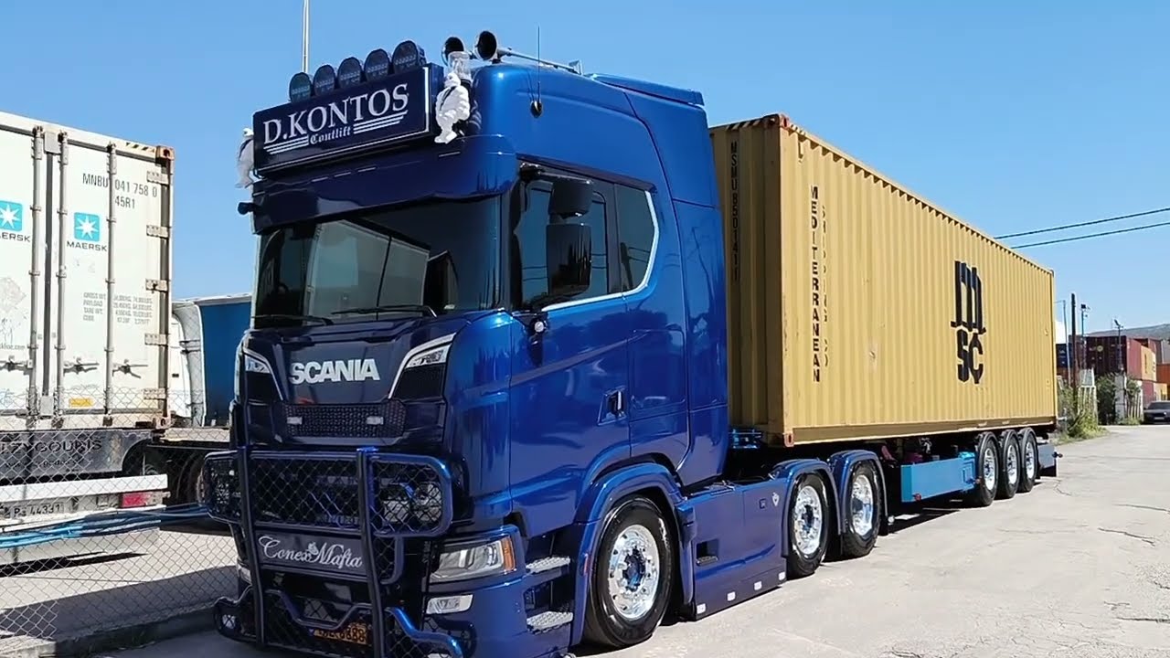Το πιο χαμηλωμένο Scania 770 S της Ελλάδας!