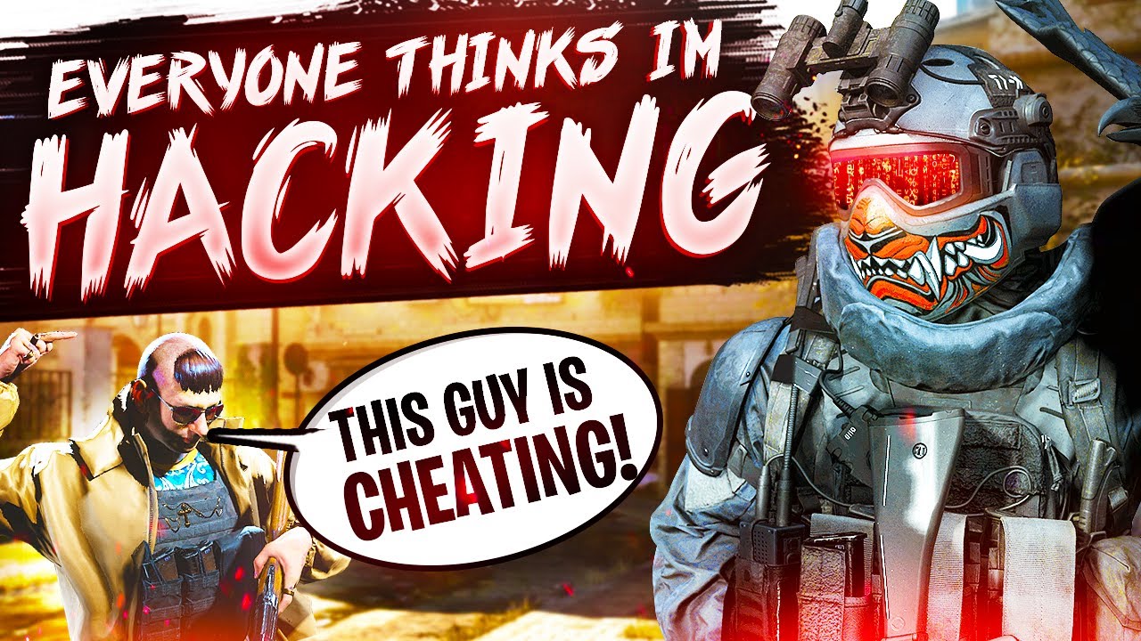 Everyone thinks I'm hacking!