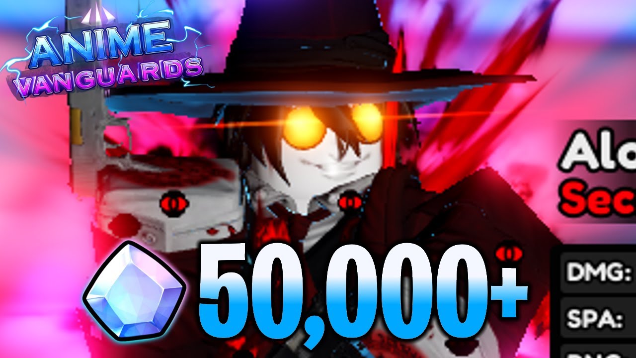 Spending 50,000+ Gems | Can We Get Secret ALUCARD?!?!?! (Anime Vanguards)