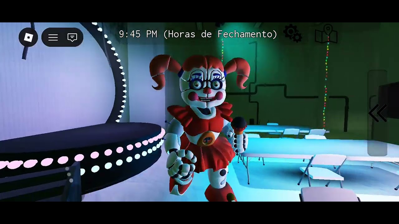 MOSTRANDO ANIMATRONICS DE ROBUX.(JOGO:MEGA ROLEPLAY FRAZBEAR) 