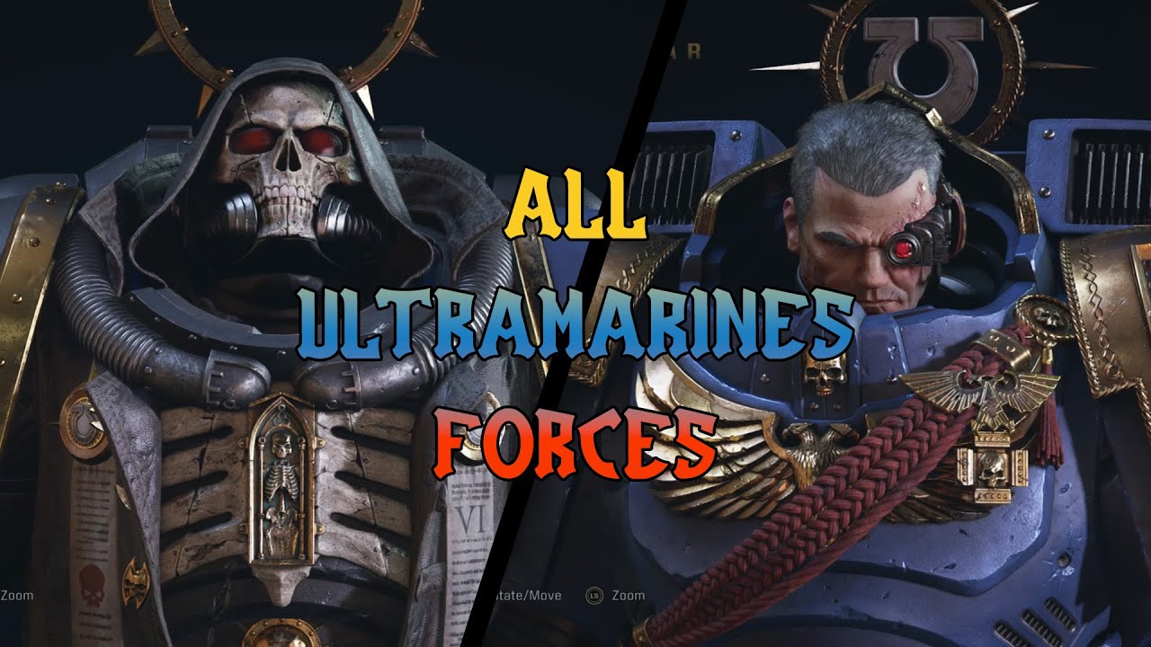 Overview EVERY ULTRAMARINES FORCES • Research Center in Warhammer 40,000: Space Marine 2