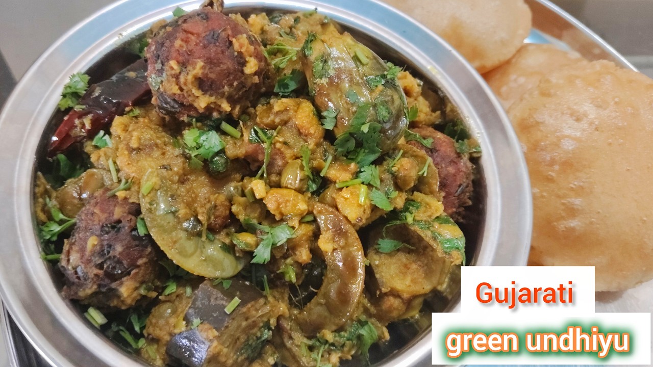 🪁 Makarsankranti special Surati Green Undhiyu recipe | Easy step by step Gujarati undhiyu at home