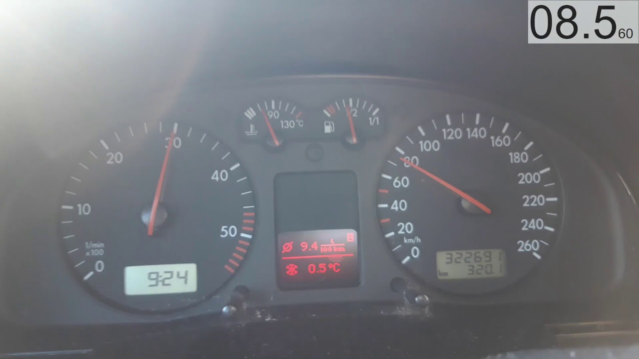 VW PASSAT 5 1,9TDI 85KW P.D UBRZANJE 0-100KM/H