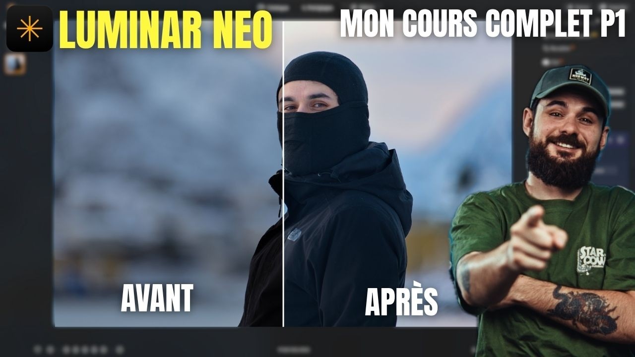 ⁠Mon processus de retouche complet sur Luminar NEO (sans triche, sans presets)