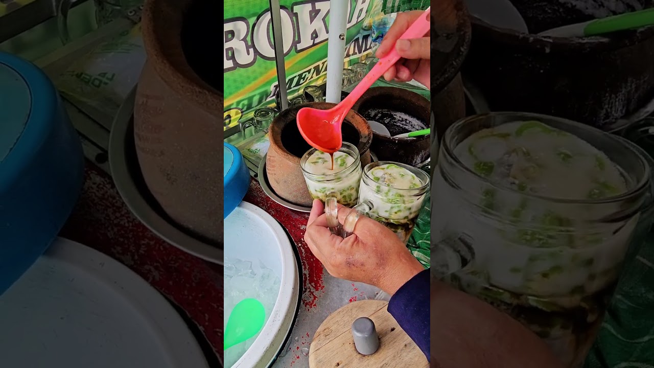 Es Dawet Tepung Beras Gula Aren Asli Mantul Seger Cuman 5 Ribu