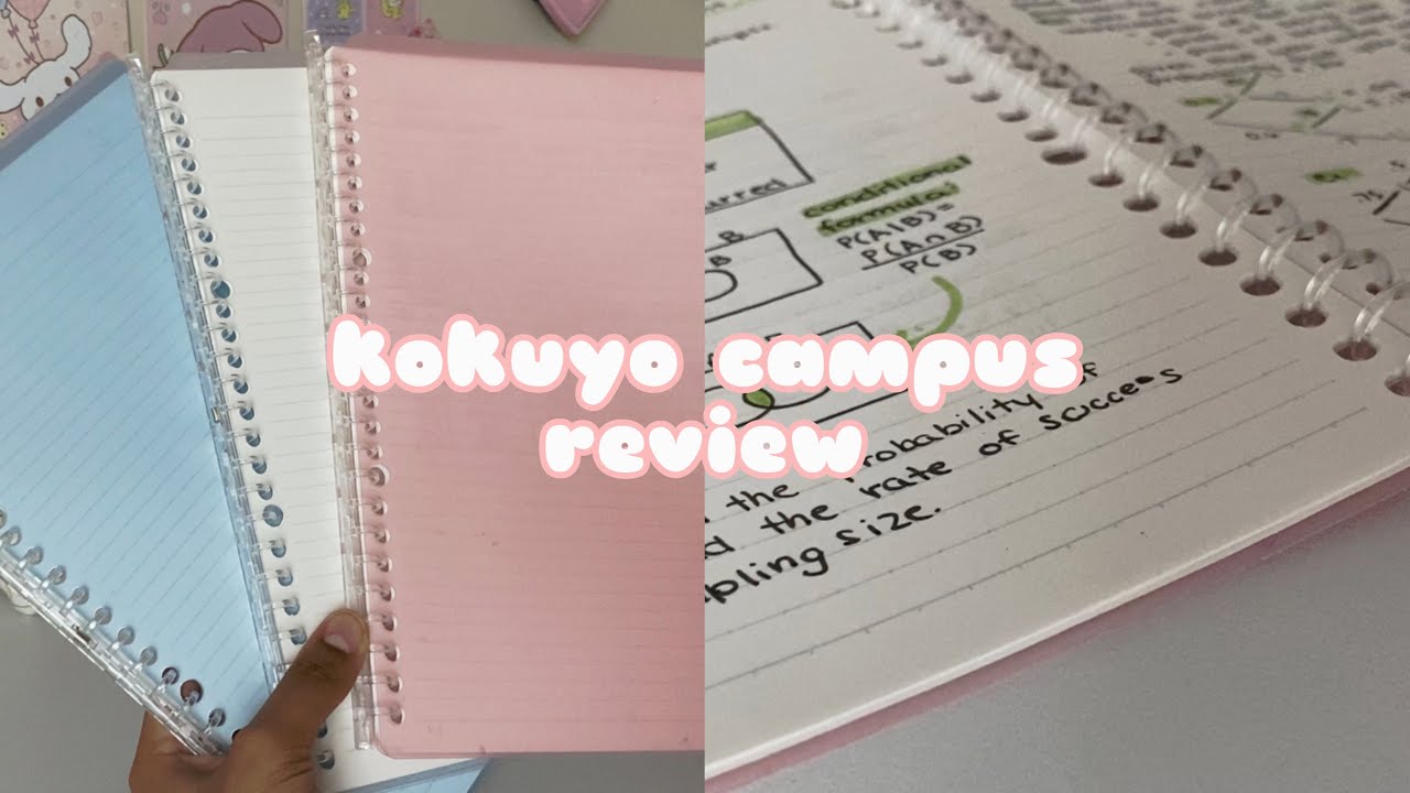 kokuyo campus binder review ♡ | sanriocore, kokuyo, pastel, etc… 🧋